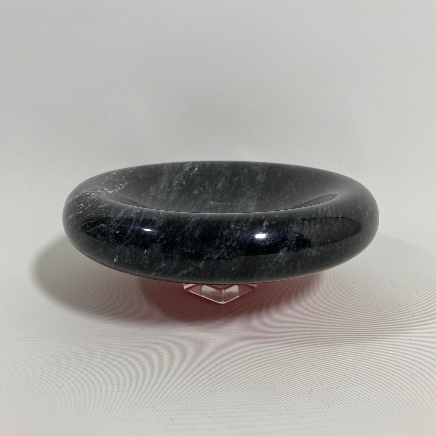 Concave Marble Catchall Bowl after Sergio Asti