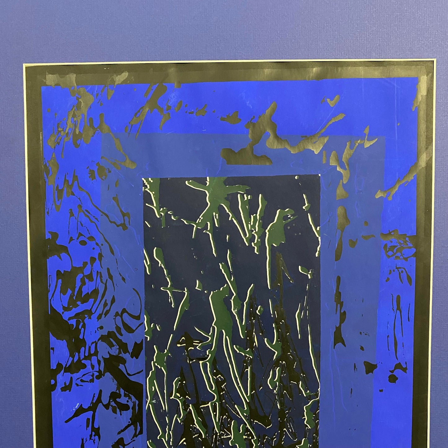 1975 Robert Levenson "Midnight" Silkscreen Original