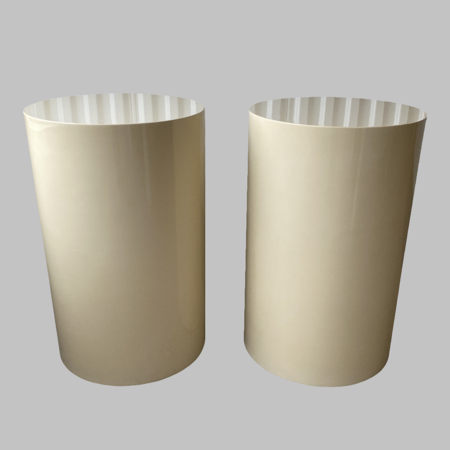 Lacquered Paul Mayen for Intrex Habitat Pedestal - a Pair