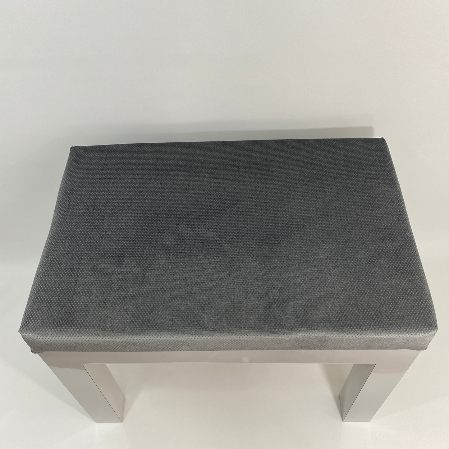 Parsons Grey Laminate Upholstered Bench