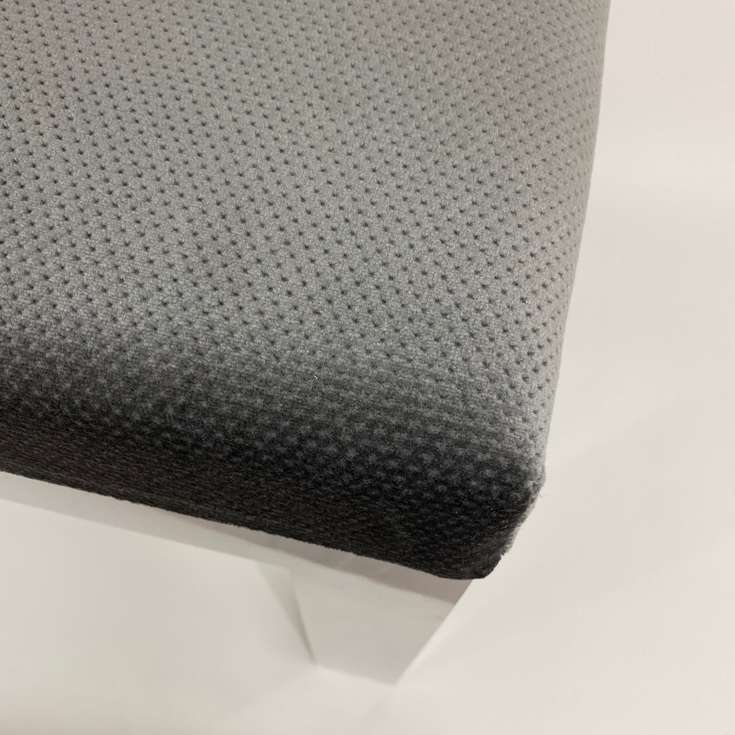 Parsons Grey Laminate Upholstered Bench