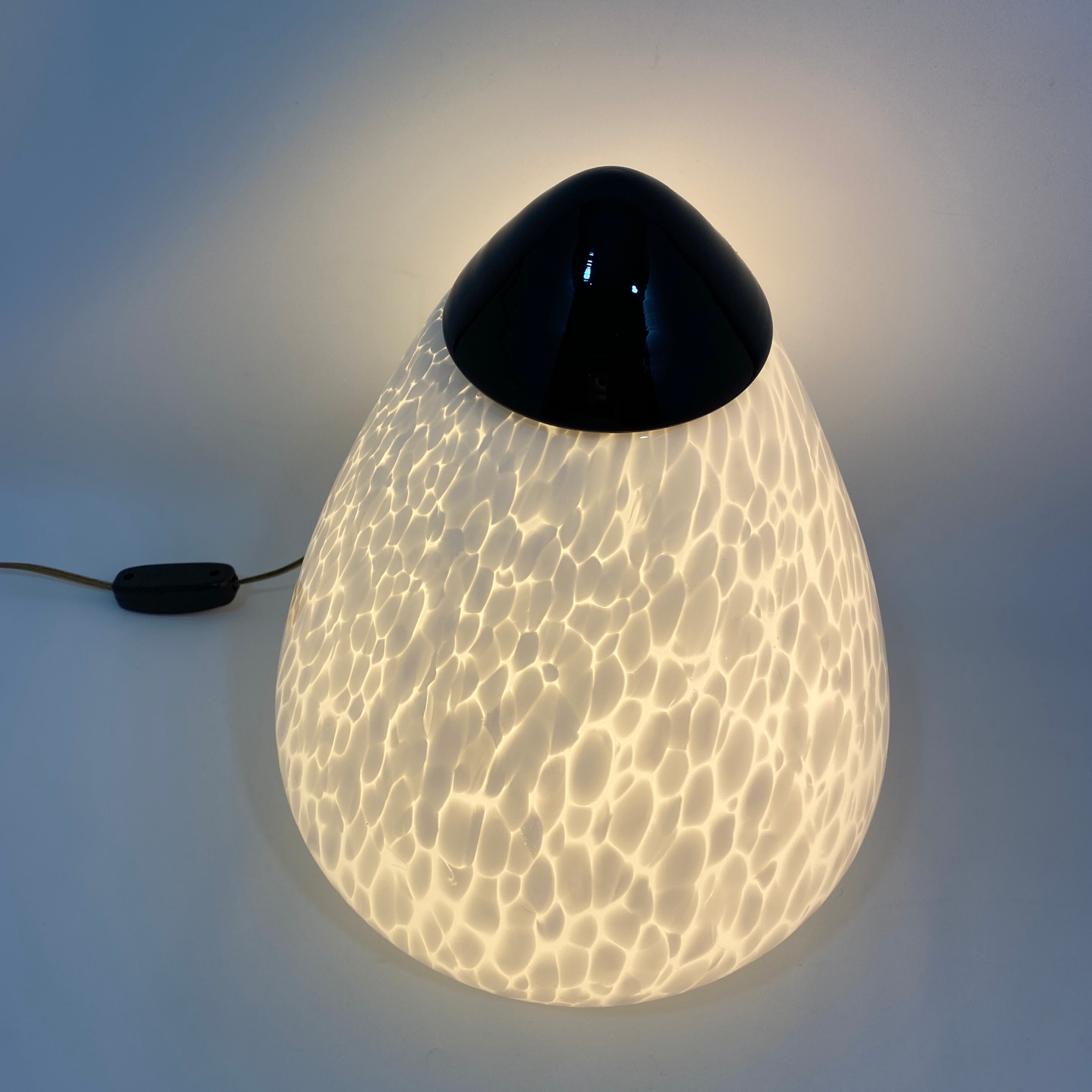 Vetri Murano Glass Egg Lamp