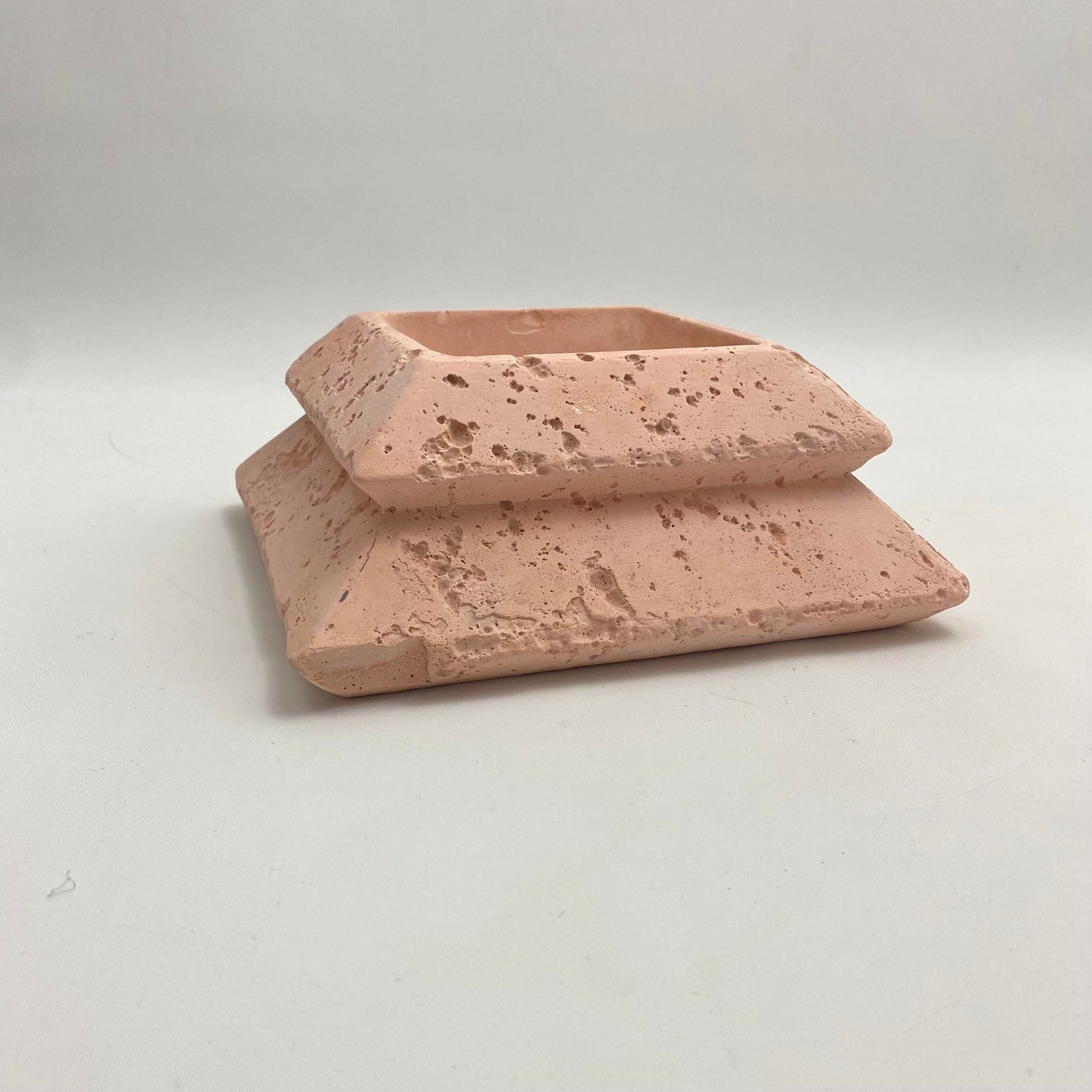 1985 Jaru Stone Ceramic Stepped Catchall