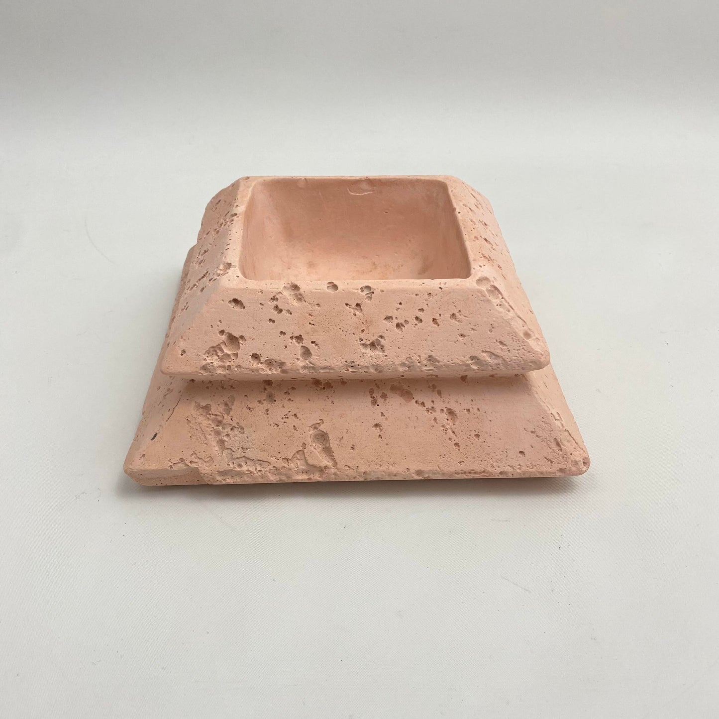 1985 Jaru Stone Ceramic Stepped Catchall