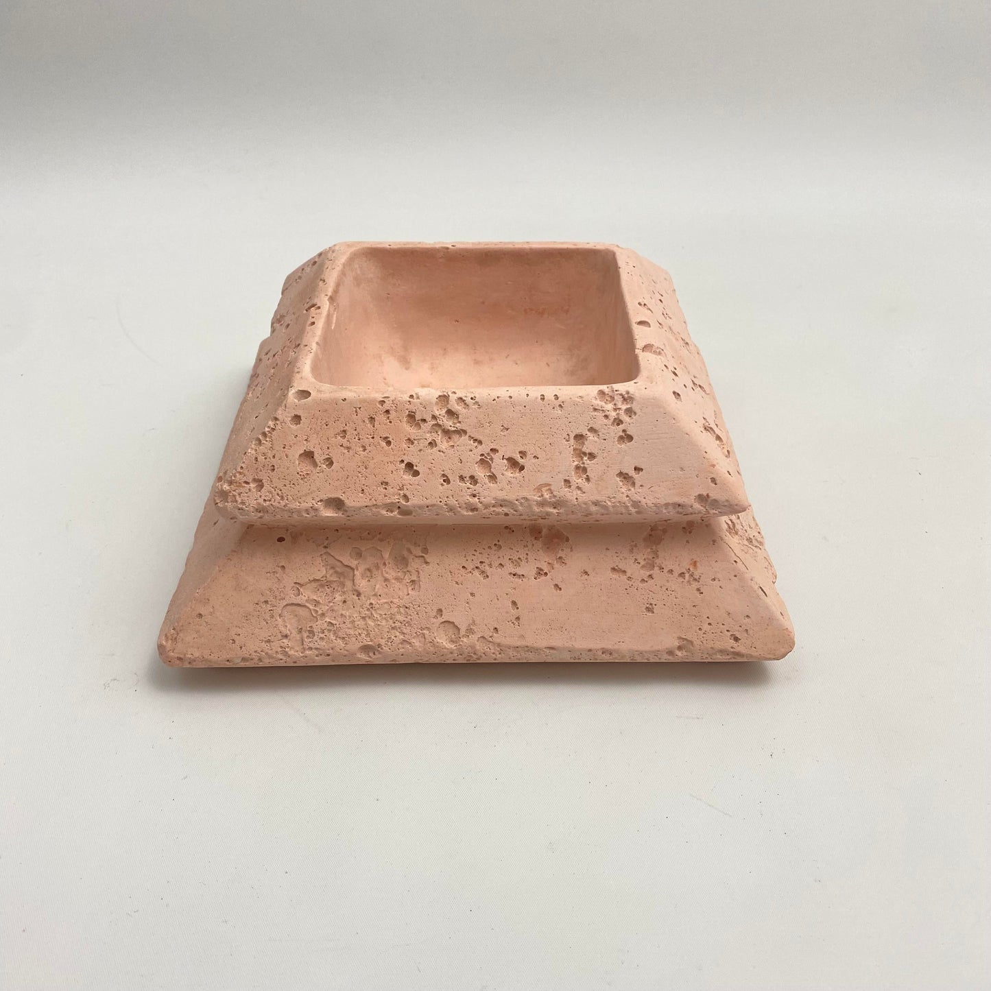 1985 Jaru Stone Ceramic Stepped Catchall