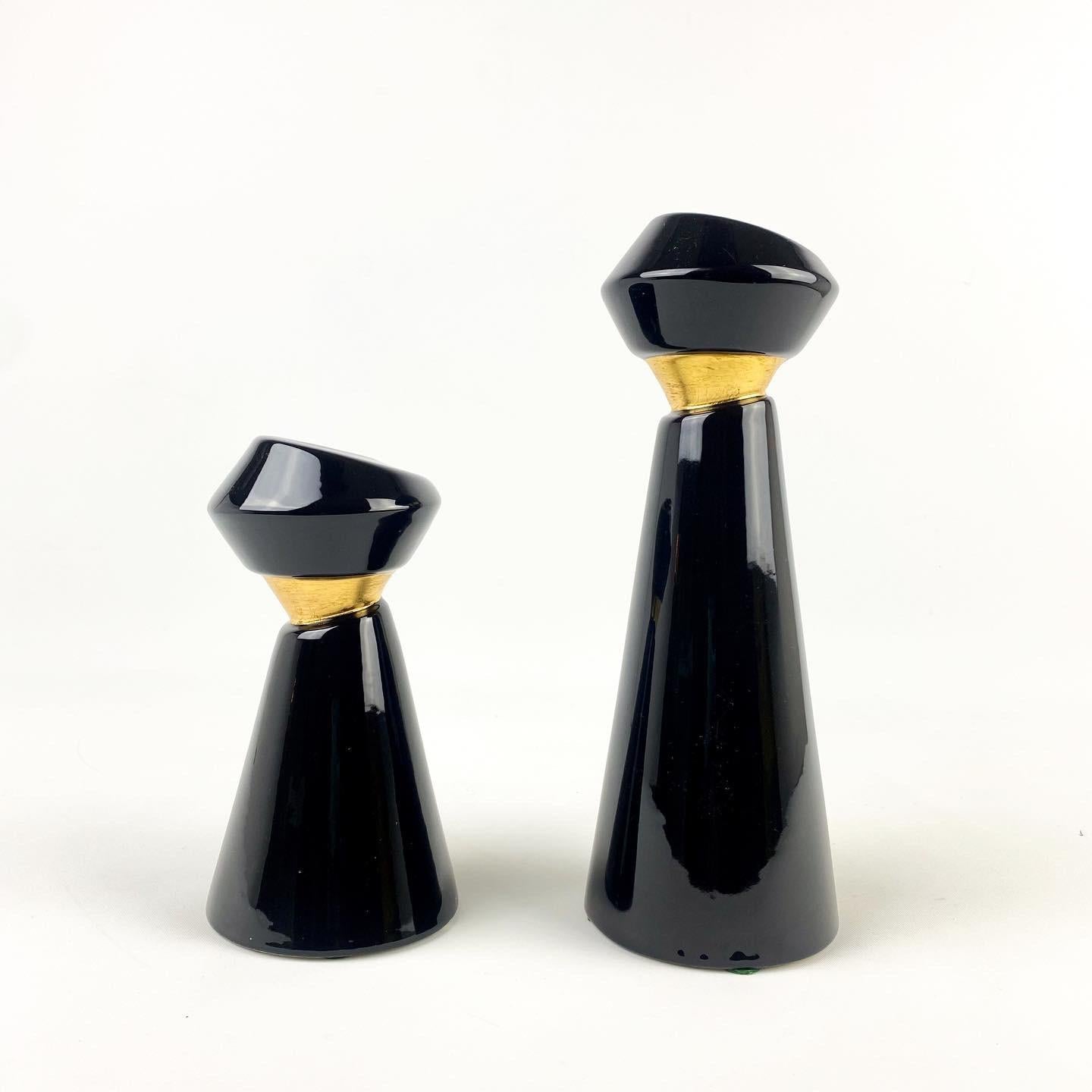 Jaru Asymmetrical Decorative Bowl and Candle Holder Set