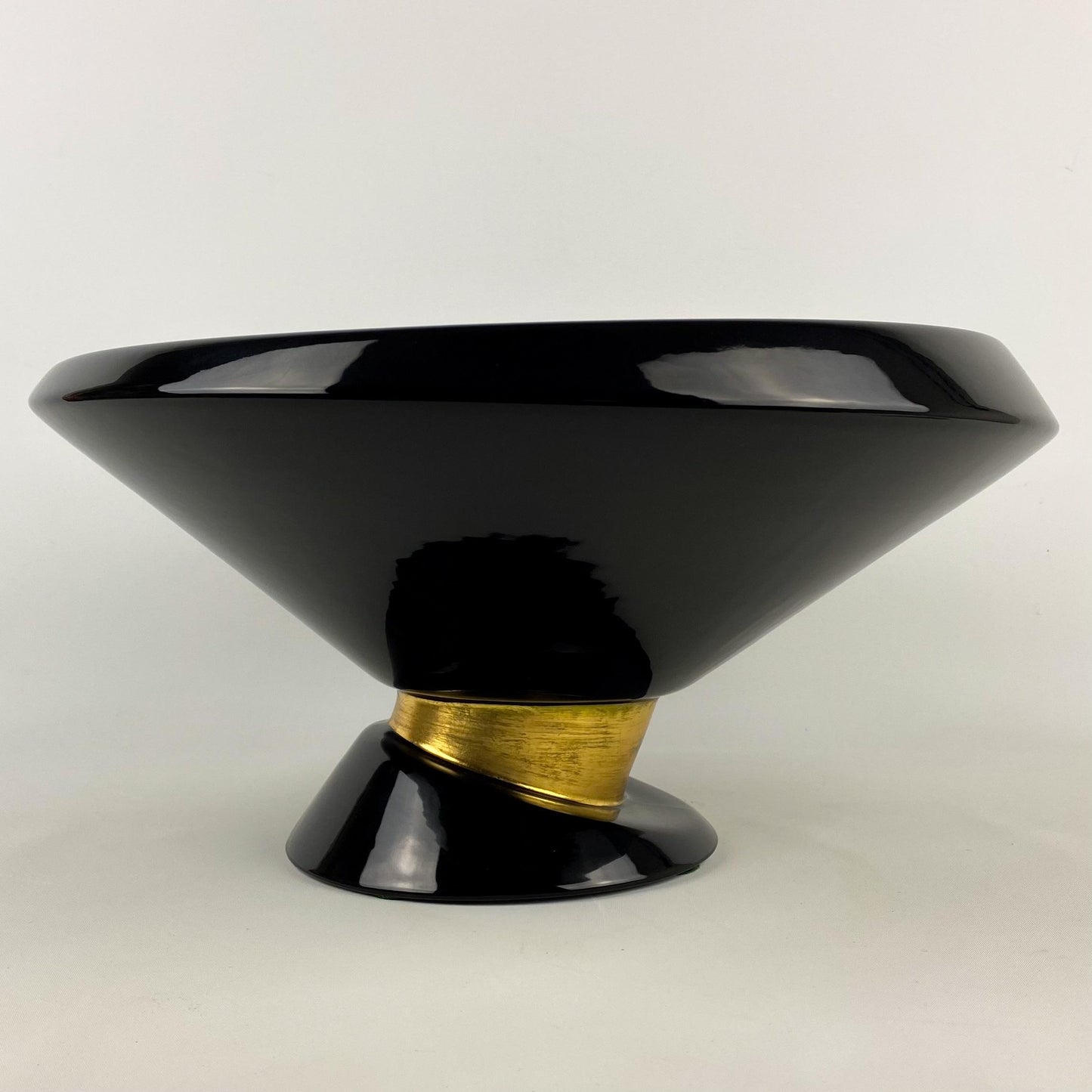 Jaru Asymmetrical Decorative Bowl and Candle Holder Set