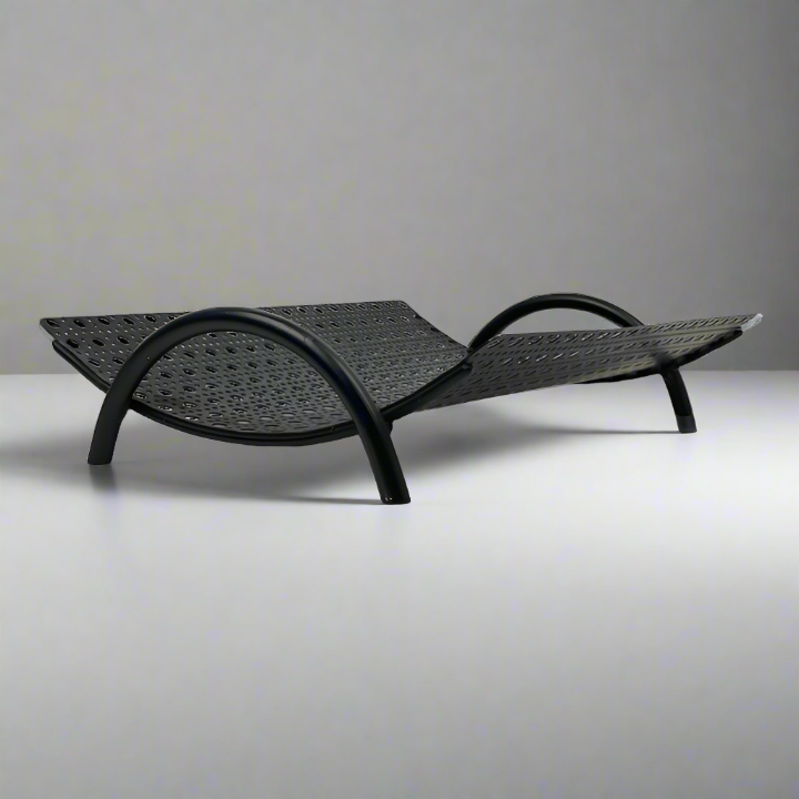 Postmodern Mathieu Matégot Style Perforated Metal Catch All Tray