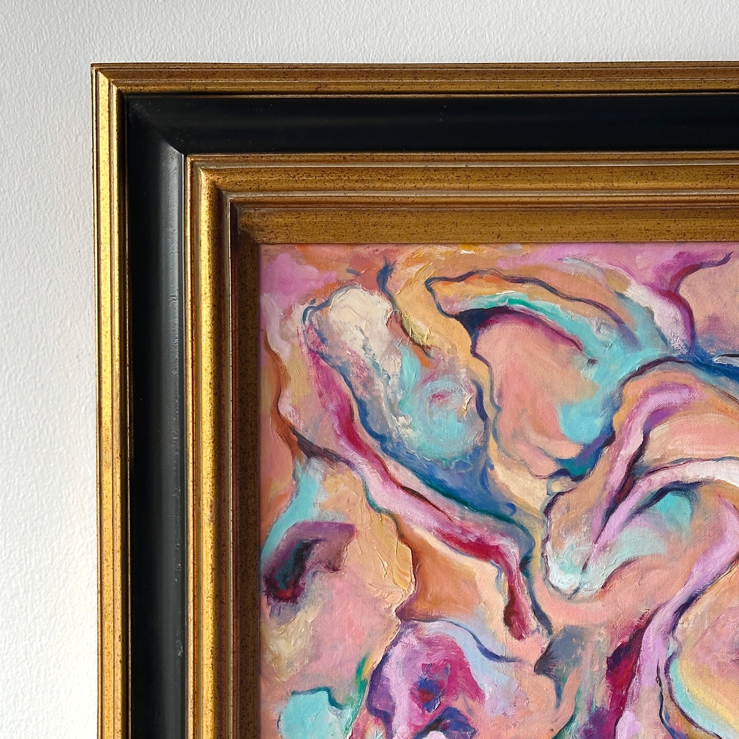 Walter E Cohen Jr (1912-2004) Abstract Expressionism Framed Original