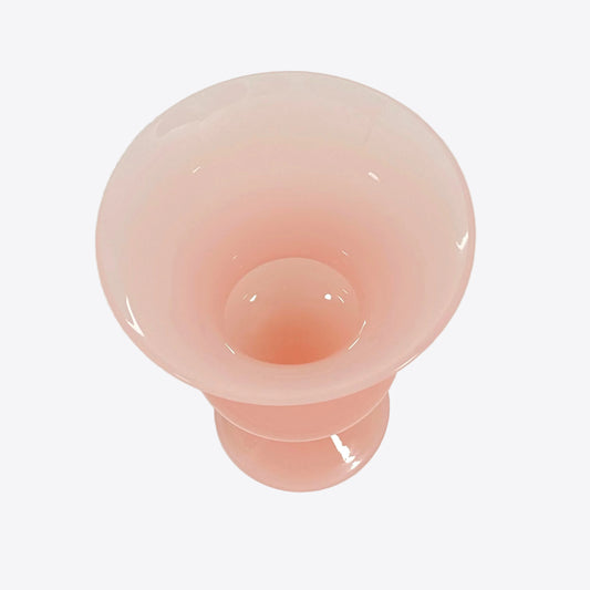 Vintage Blush Opaline Glass Vase