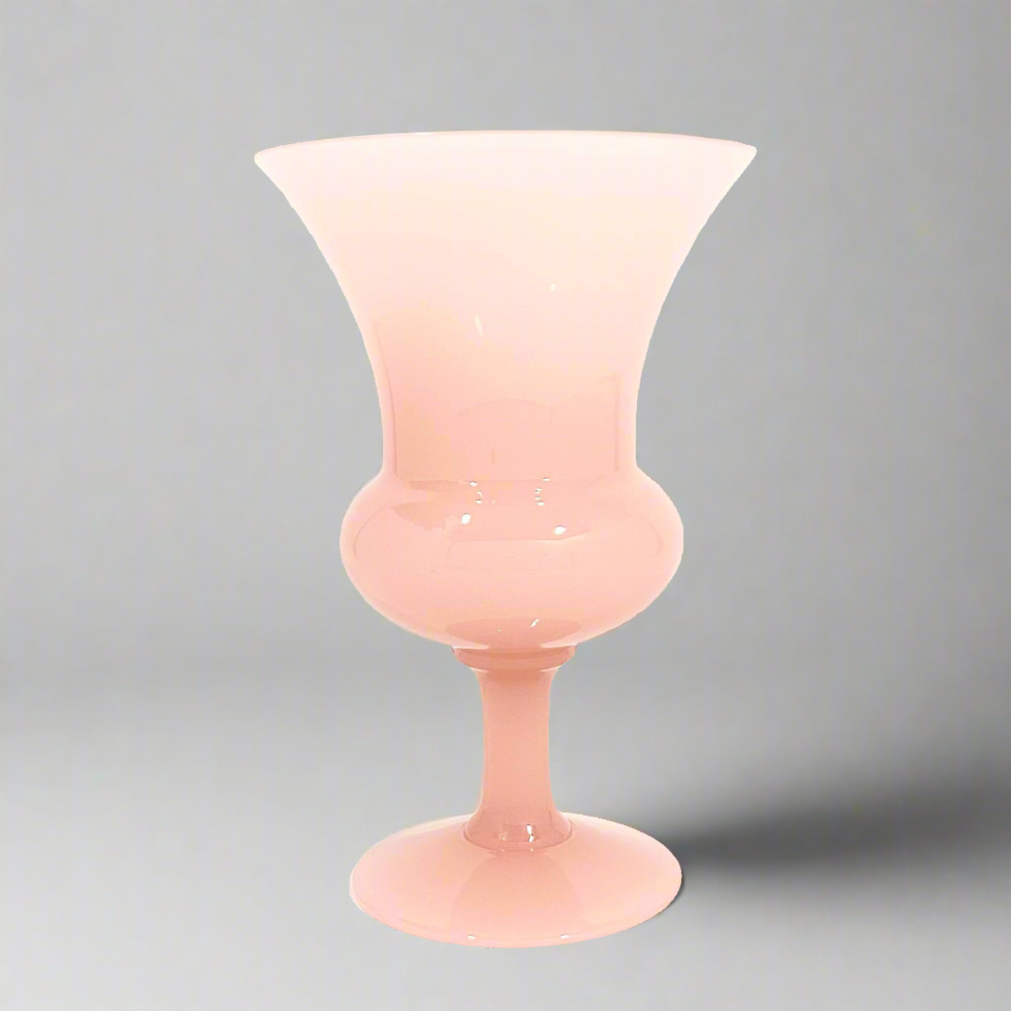 Blush Opaline Glass Vase