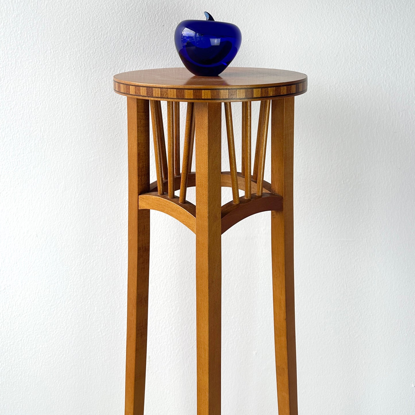 Early 20th Century Arts and Craft Inlay Pedestal