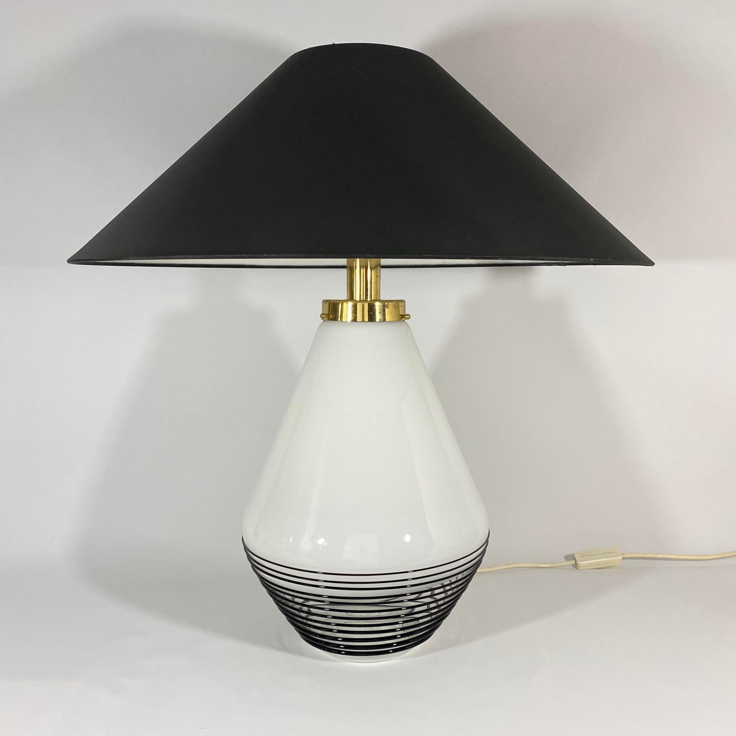 Lino Tagliapietra Attributed Murano Glass Table Lamp by La Murrina
