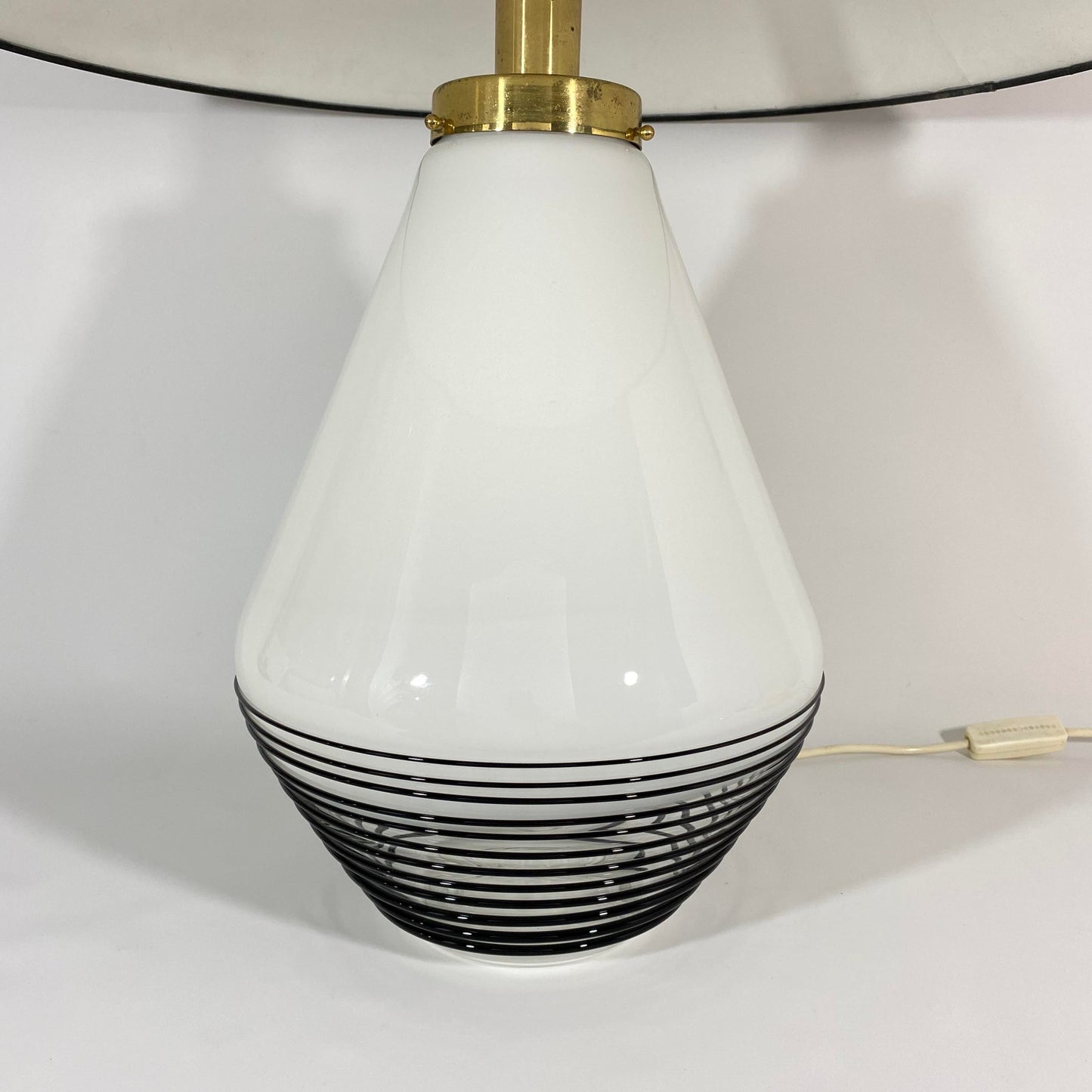 Lino Tagliapietra Attributed Murano Glass Table Lamp by La Murrina