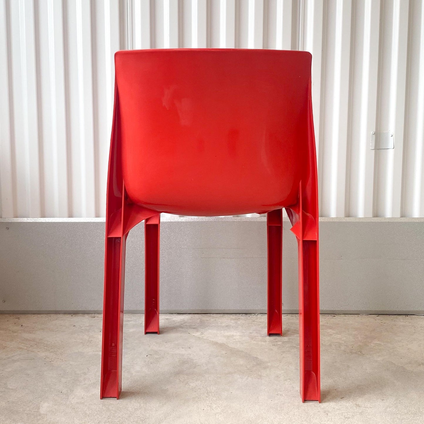 Magistretti Selene Style Molded Plastic Chair by Polyform