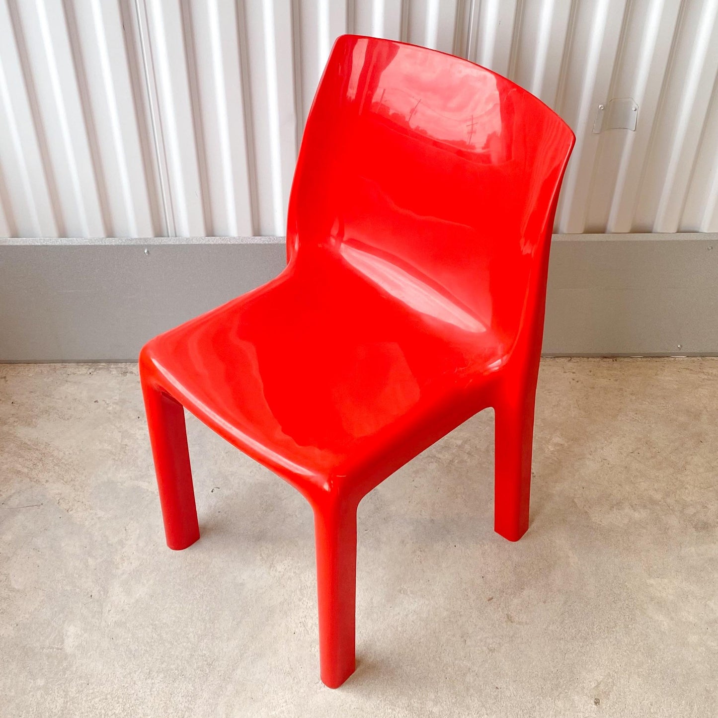 Magistretti Selene Style Molded Plastic Chair by Polyform