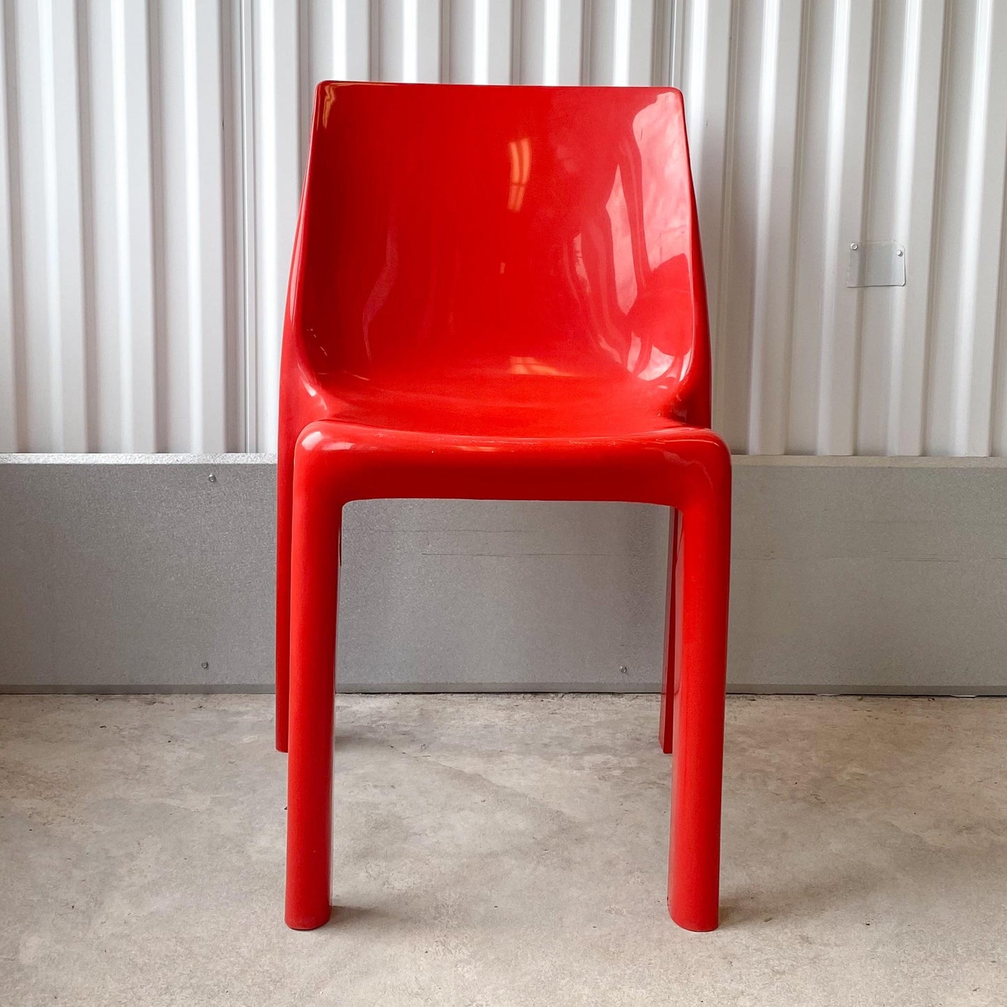 Magistretti Selene Style Molded Plastic Chair by Polyform