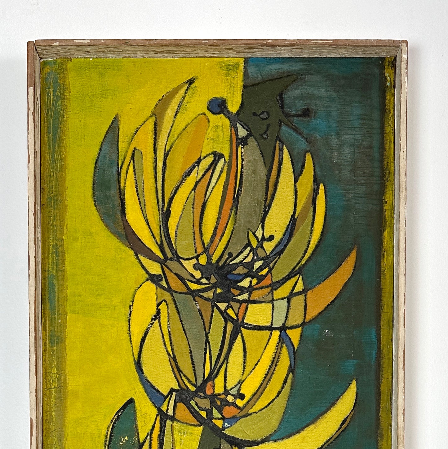 Richards Mid-Century Banana Bunch Original Painting, 1950
