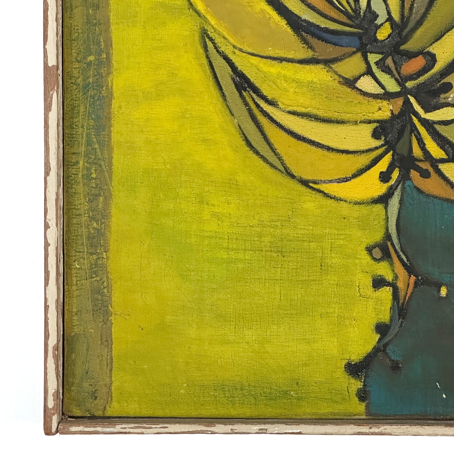 Richards Mid-Century Banana Bunch Original Painting, 1950