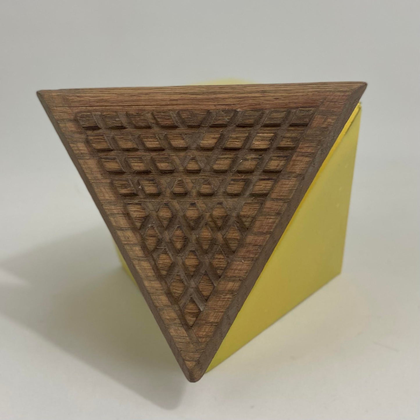 Postmodern Artist Studio Wood Sculpture