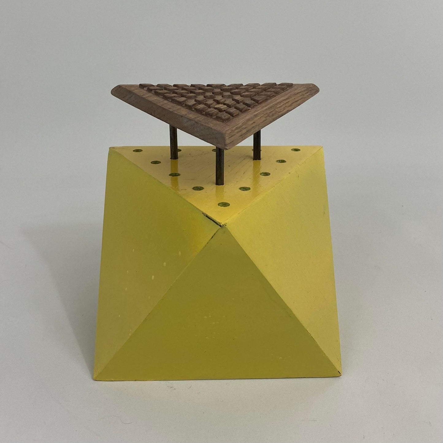 Postmodern Artist Studio Wood Sculpture