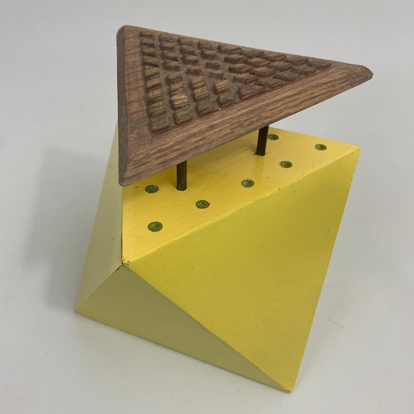 Postmodern Artist Studio Wood Sculpture
