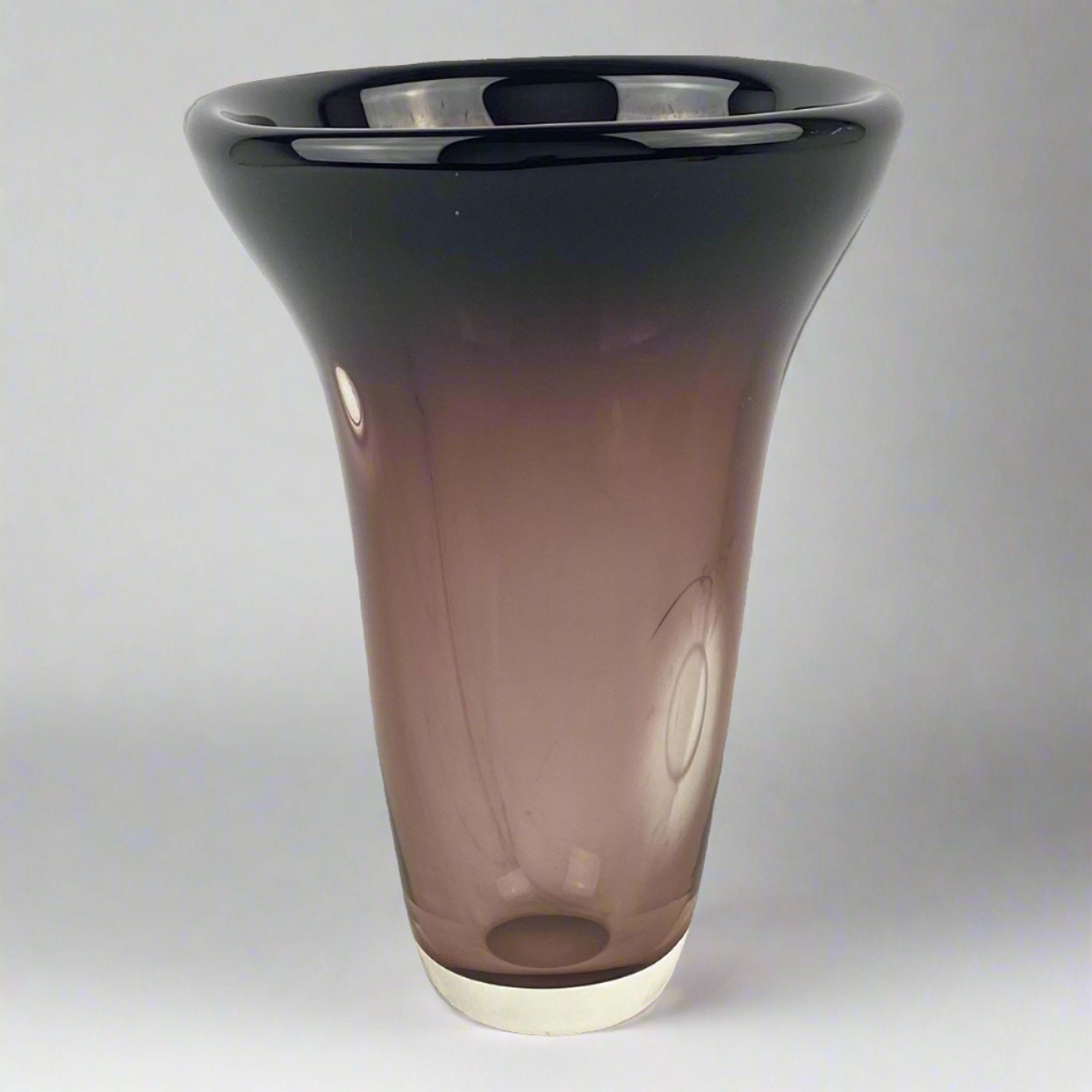 Artist Studio Signed Glass Vase