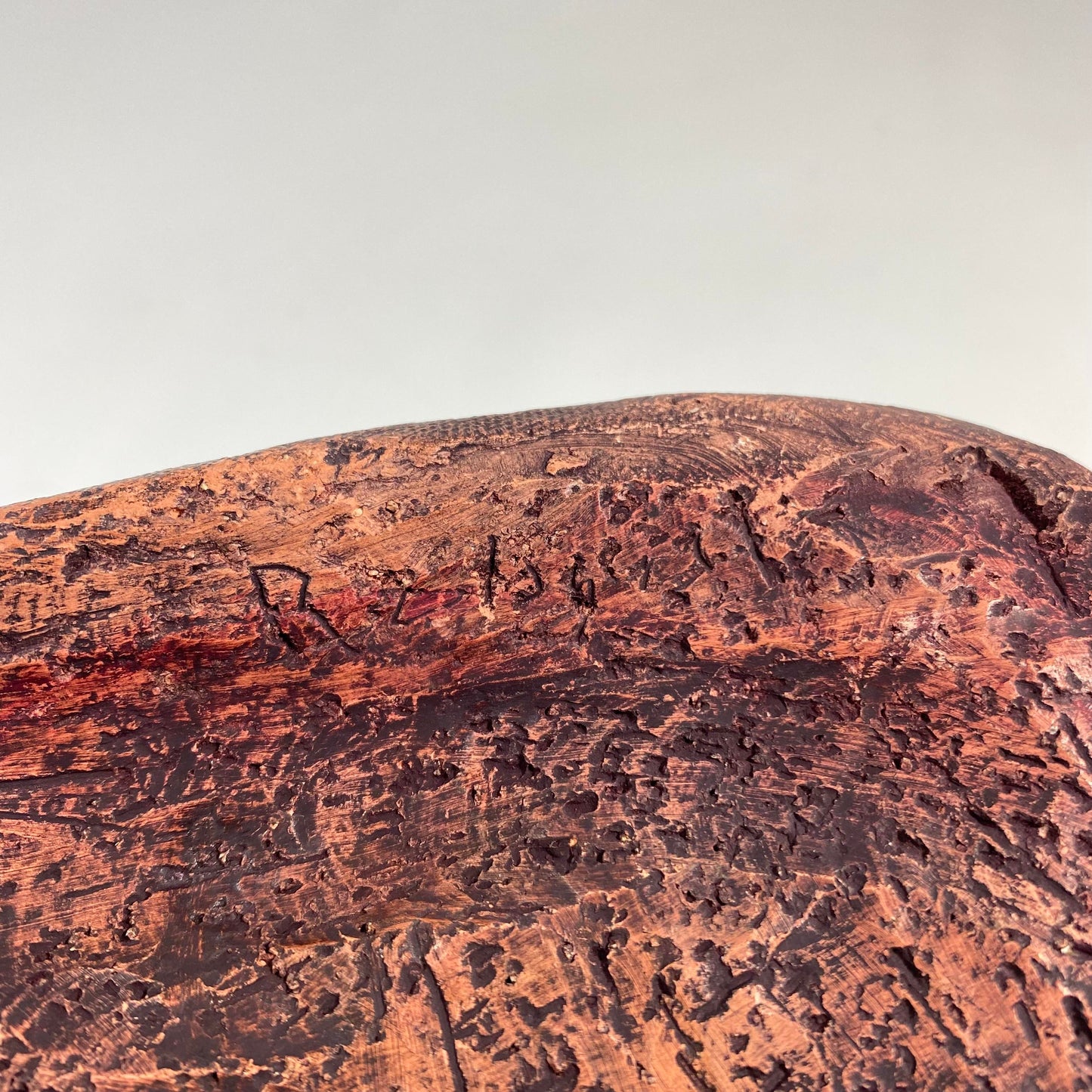 Ceramic Studio Pottery Wall Face Sculpture