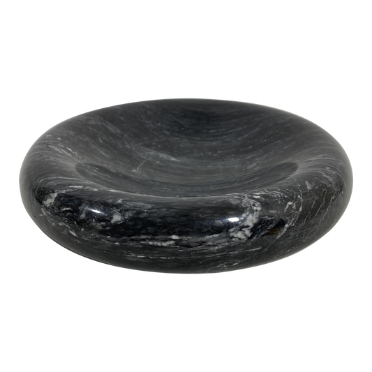 Concave Marble Catchall Bowl after Sergio Asti