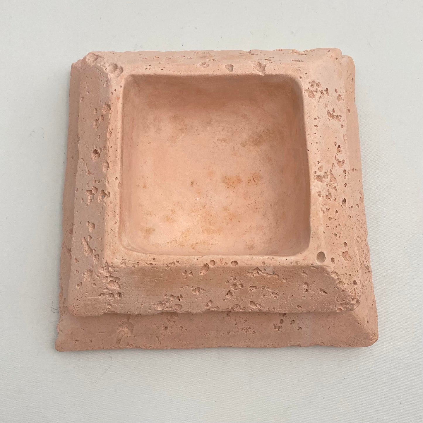 1985 Jaru Stone Ceramic Stepped Catchall