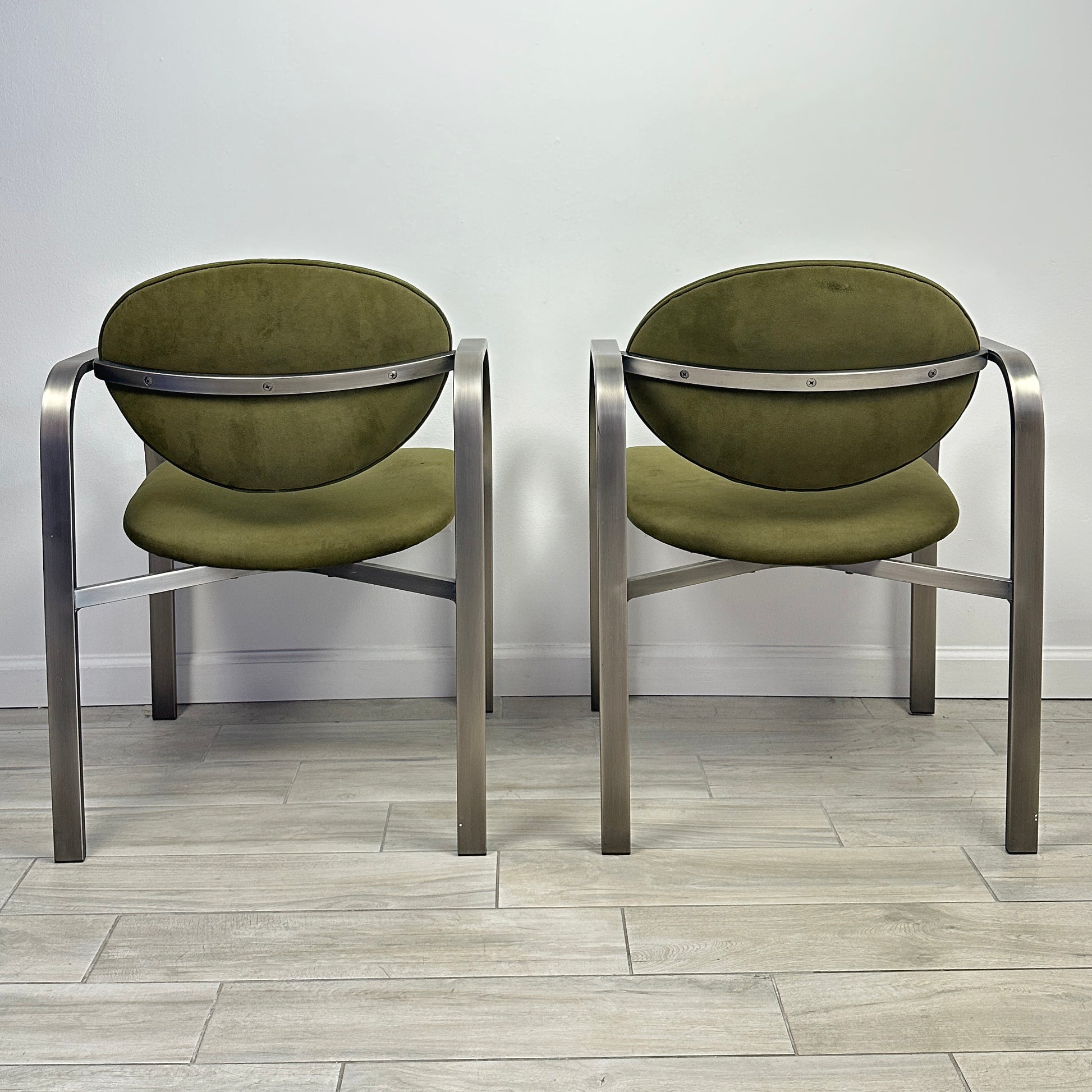 Vintage Design Institute of America Postmodern Side Chair- A Pair