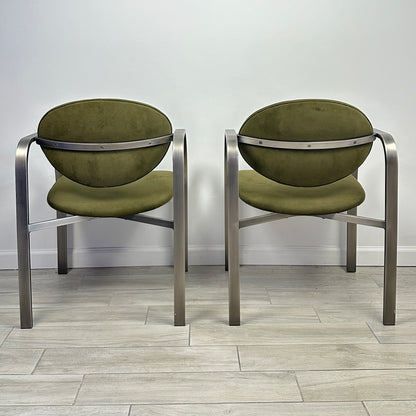 Vintage Design Institute of America Postmodern Side Chair- A Pair