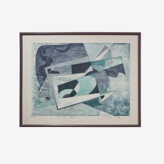 1989 Cecilia Leiseroff (1930-2019) Original Artist Proof Intaglio Print