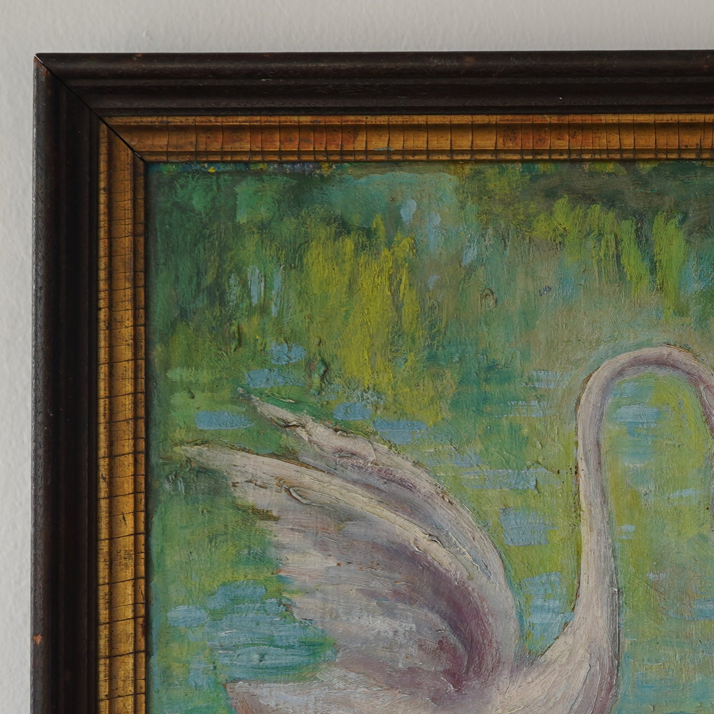 1962 Otto Rothenburgh Modernist Nude Nature Original Oil Painting