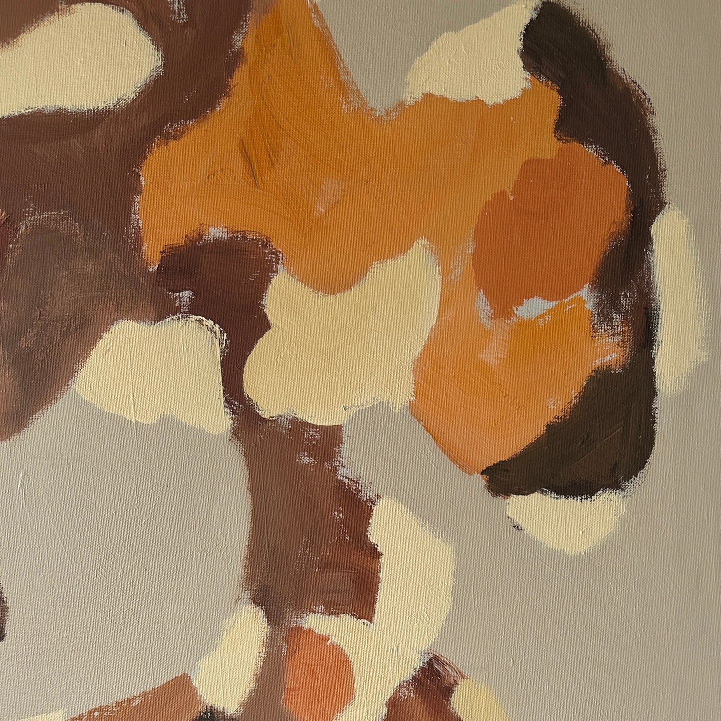 Jacob Semiatin (1915–2003) Expressionist Oil Painting Original, 1960s