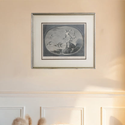 Late 18th–Early 19th Century Neoclassical “Venere” Venus Engraving After Raphael – Tofanelli & Bertigneni