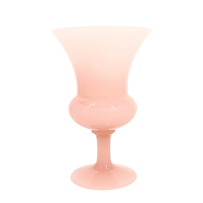 Blush Opaline Glass Vase