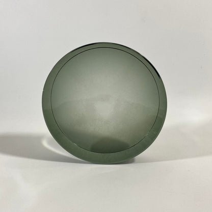Concave Optic Murano Glass Dish Attributed to Ward Bennett for Salviati