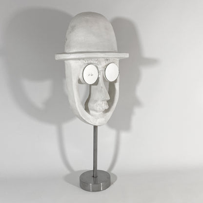 David Gil Bennington Potters Face Sculpture 1970s