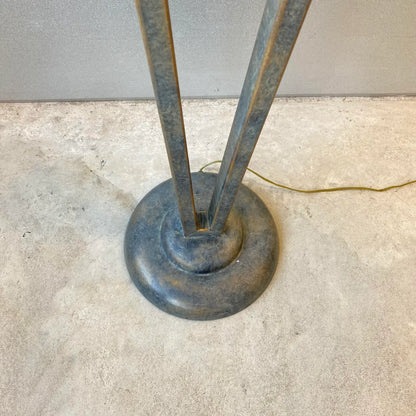 Postmodern Van Teal Lucite and Metal Floor Lamp