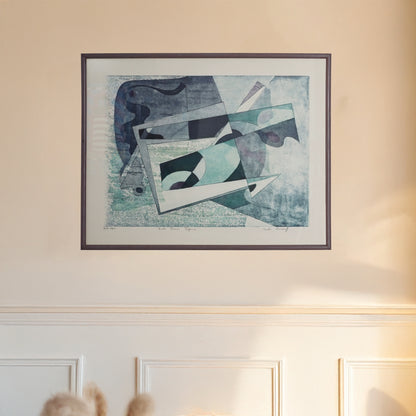 1989 Cecilia Leiseroff (1930-2019) Original Artist Proof Intaglio Print