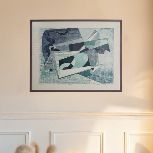 1989 Cecilia Leiseroff (1930-2019) Original Artist Proof Intaglio Print