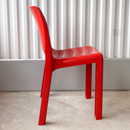 Magistretti Selene Style Molded Plastic Chair by Polyform