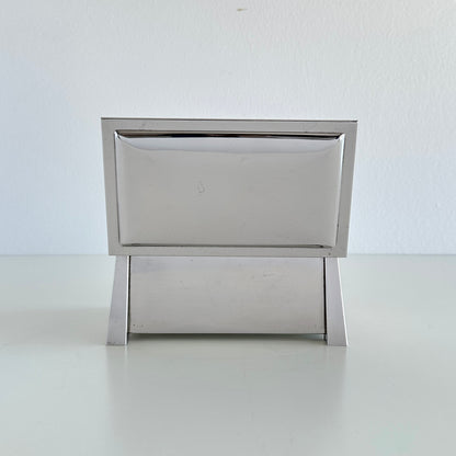 Early 20th Century Art Deco Nickel Silver Trinket Box