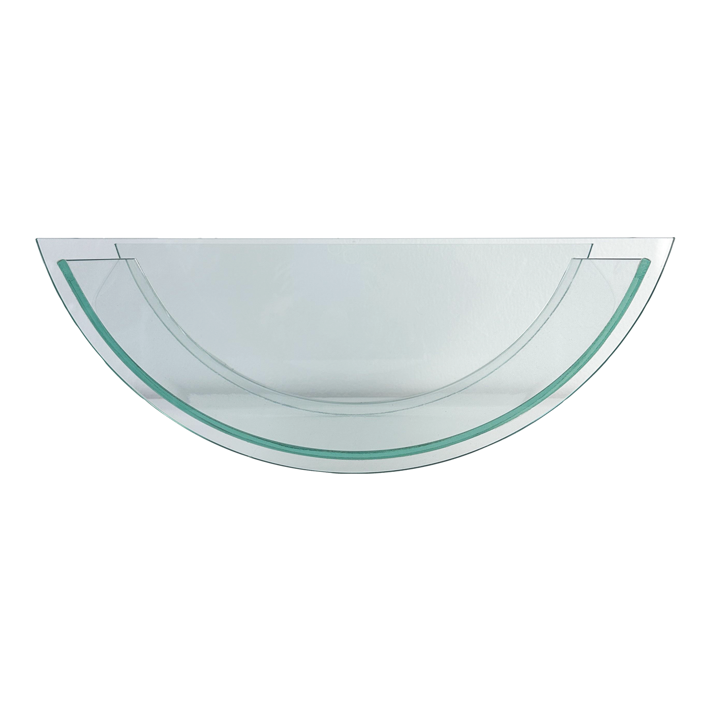 Postmodern Counterweight Glass Vase or Fruit Bowl