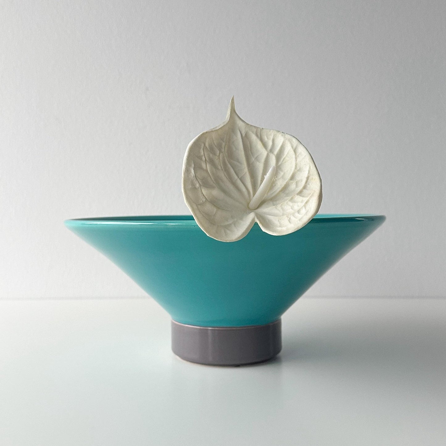 Postmodern Italian Pedestal Bowl by Boccato, Gigante & Zambugi for Sicart