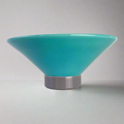 Postmodern Italian Pedestal Bowl by Boccato, Gigante & Zambugi for Sicart