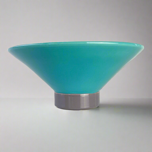 Postmodern Italian Pedestal Bowl by Boccato, Gigante & Zambugi for Sicart