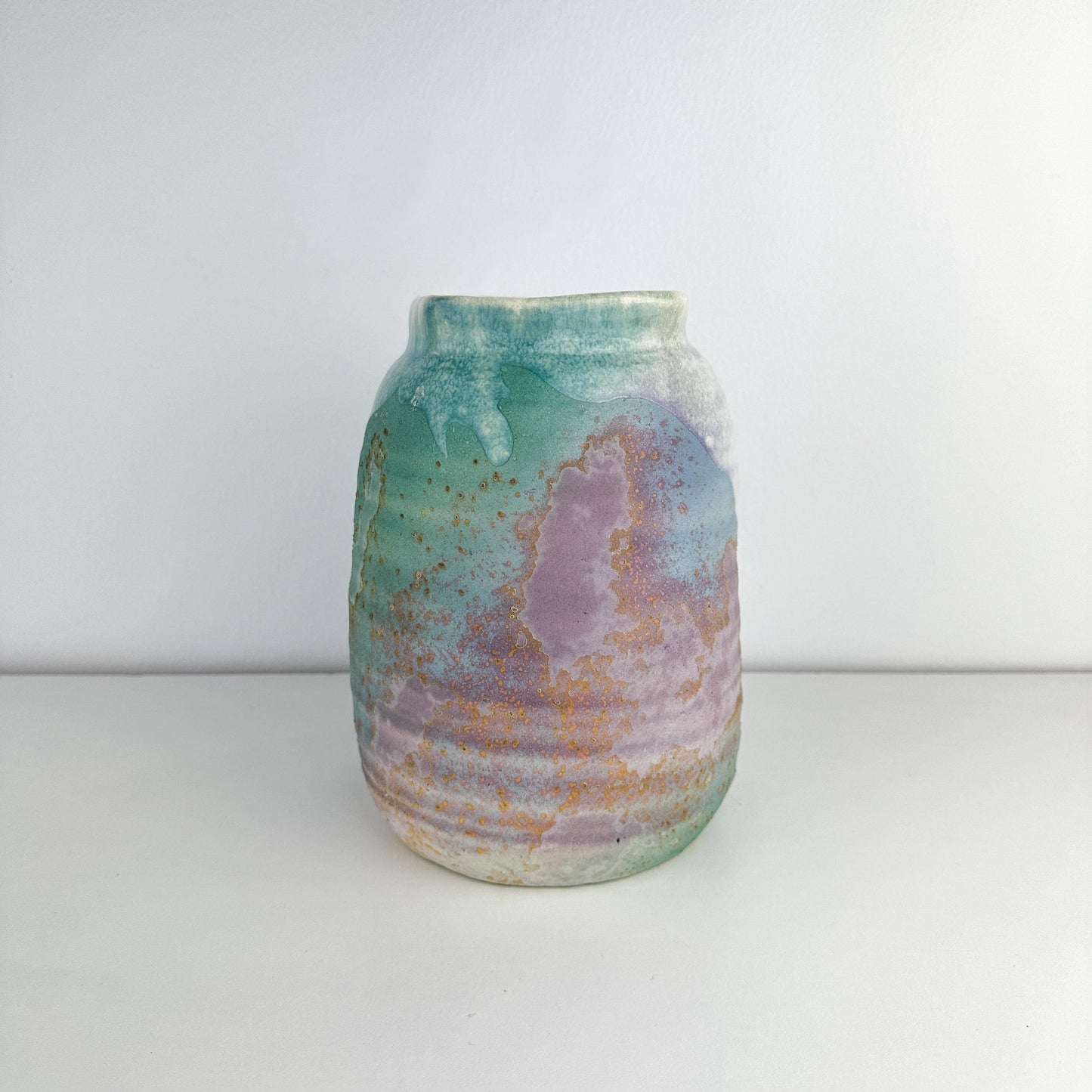 Tony Evans Ceramic Roku Pottery Vase