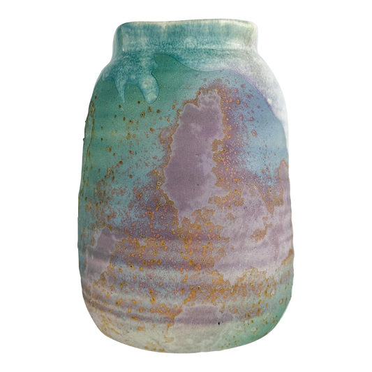 Tony Evans Ceramic Roku Pottery Vase